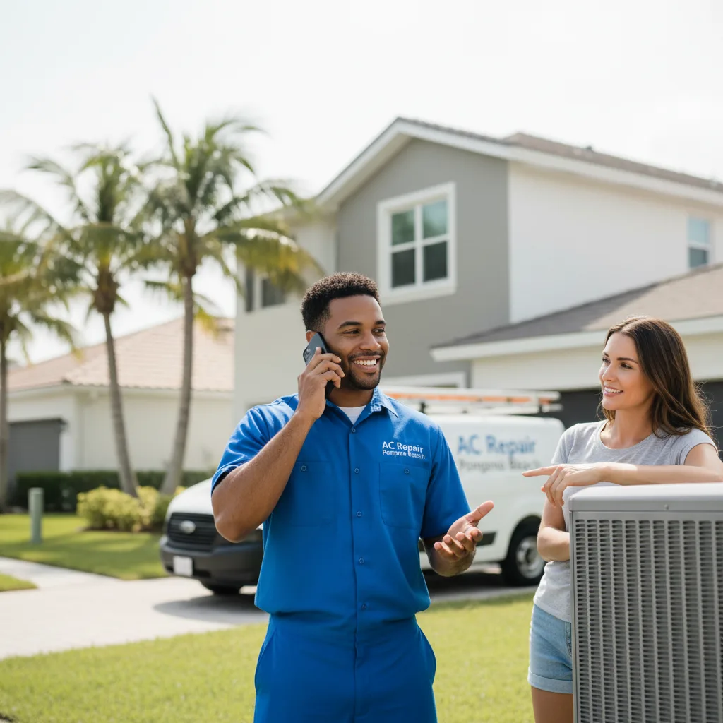 AC Repair Pompano Beach customer support in Dornsife